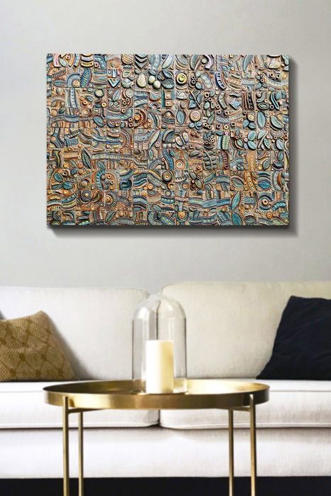 Wallity Kanvas Tablo (70 x 100) - 146 Wallity Kanvas Tablo (70 x 100) - 146